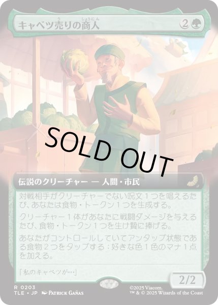画像1: キャベツ売りの商人/The Cabbage Merchant (TLE)【拡張アート版】 (1)