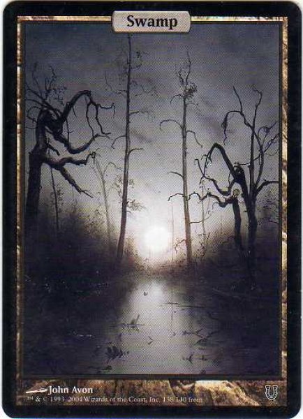 画像1: 沼/Swamp (UNH)《Foil》 (1)