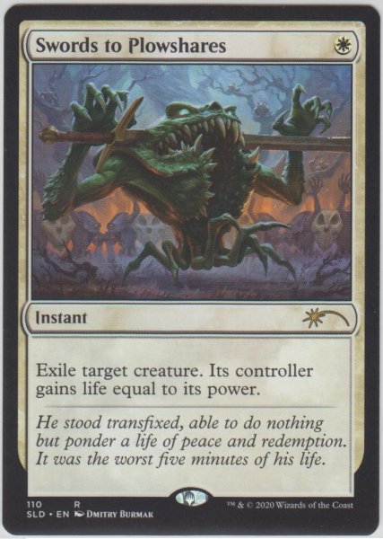 画像1: 剣を鍬に/Swords to Plowshares 【No.110】 (SLD) (1)