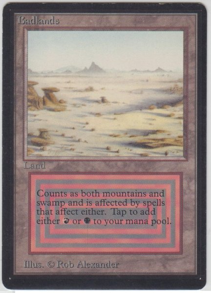 画像1: Badlands 【NM〜NM-】 A (LEB)【☆高額トレジャー☆】 (1)