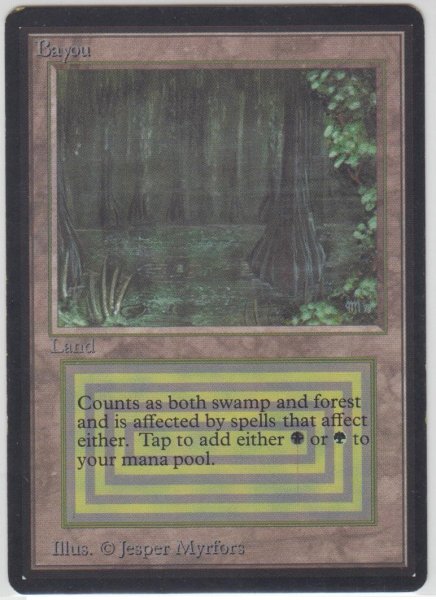 画像1: Bayou 【EX〜EX-】 B (LEB)【☆高額トレジャー☆】 (1)