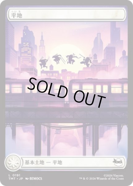 画像1: 平地/Plains 【No.191】 (TMT)《Foil》 (1)