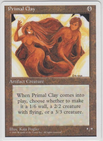 画像1: 原初の土/Primal Clay (4ED)【アルターネイト版】 (1)