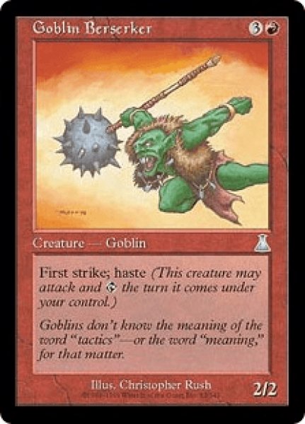 画像1: ゴブリンの狂戦士/Goblin Berserker (UDS)《Foil》 (1)