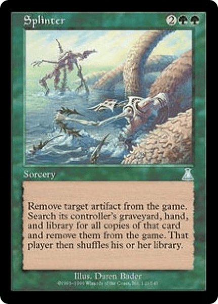 画像1: 木っ端みじん/Splinter (UDS)《Foil》 (1)