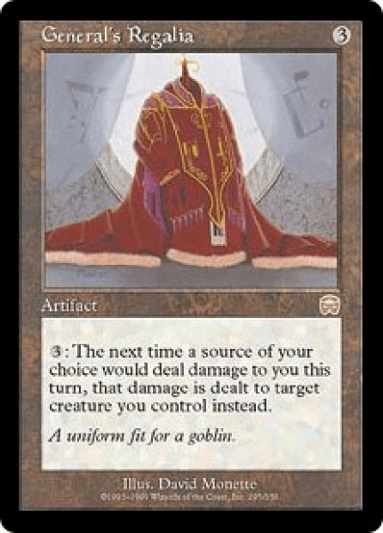 画像1: 将軍の正装/General's Regalia (MMQ)《Foil》 (1)