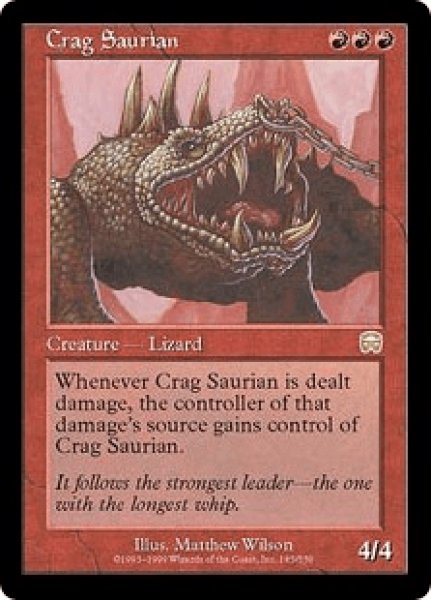 画像1: 岩山トカゲ/Crag Saurian (MMQ)《Foil》 (1)