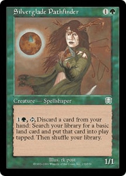 画像1: シルバーグレイド峡谷の開拓者/Silverglade Pathfinder (MMQ)《Foil》 (1)