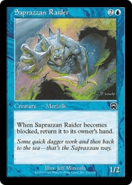 画像1: サプラーツォの略奪者/Saprazzan Raider (MMQ)《Foil》 (1)