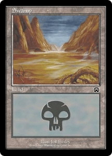 画像1: 沼/Swamp 【No.339】 (MMQ)《Foil》 (1)