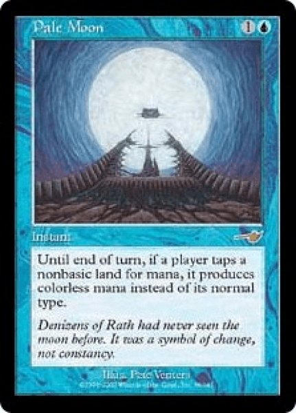 画像1: 蒼ざめた月/Pale Moon (NEM)《Foil》 (1)