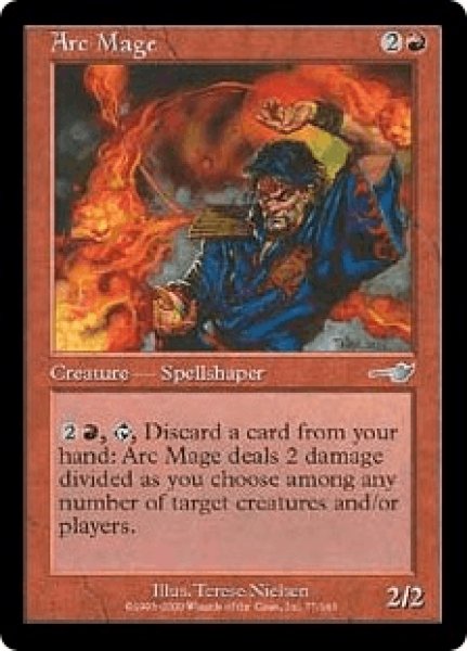画像1: 弧炎の魔道士/Arc Mage (NEM)《Foil》 (1)