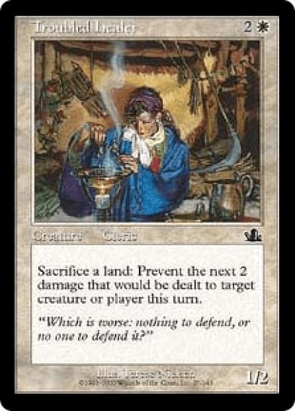 画像1: 悩める癒し手/Troubled Healer (PCY)《Foil》 (1)