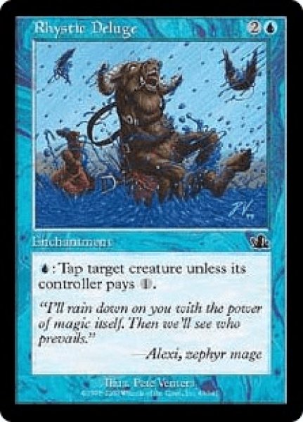 画像1: リスティックの氾濫/Rhystic Deluge (PCY)《Foil》 (1)
