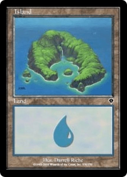 画像1: 島/Island 【No.338】 (INV)《Foil》 (1)