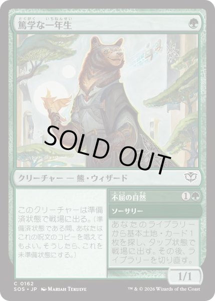 画像1: 篤学な一年生/Studious First-Year (SOS) (1)