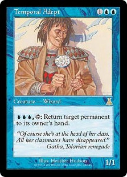 画像1: 時間の名人/Temporal Adept (UDS)《Foil》 (1)