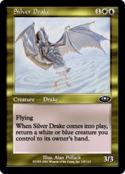 画像1: 銀のドレイク/Silver Drake (PLS)《Foil》 (1)