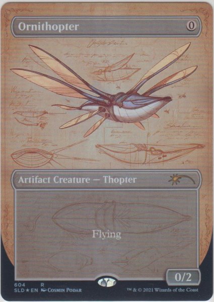 画像1: 羽ばたき飛行機械/Ornithopter 【No.604】 (SLD)《Foil》 (1)