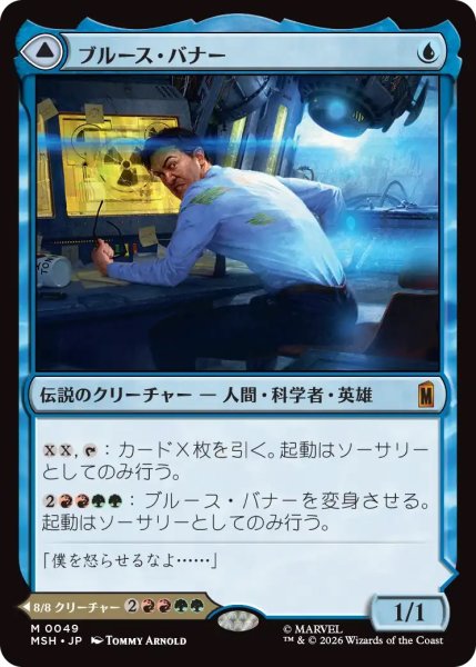 画像1: ブルース・バナー/Bruce Banner (MSH) (1)