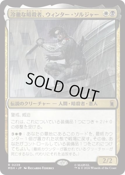 画像1: 冷徹な暗殺者、ウィンター・ソルジャー/Winter Soldier, Icy Assassin (MSH) (1)