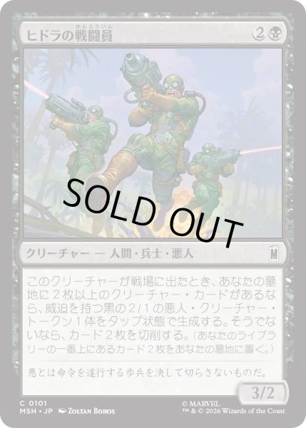 画像1: ヒドラの戦闘員/HYDRA Troopers (MSH) (1)