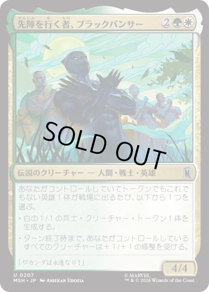 画像1: 先陣を行く者、ブラックパンサー/Black Panther, Vanguard (MSH) (1)
