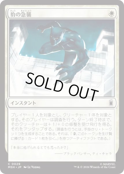 画像1: 豹の急襲/Panther Pounce (MSH) (1)