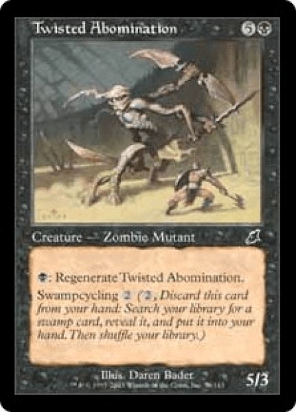 画像1: よじれた嫌悪者/Twisted Abomination (SCG) (1)
