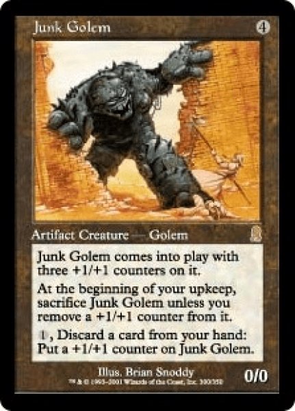 画像1: ガラクタのゴーレム/Junk Golem (ODY)《Foil》 (1)