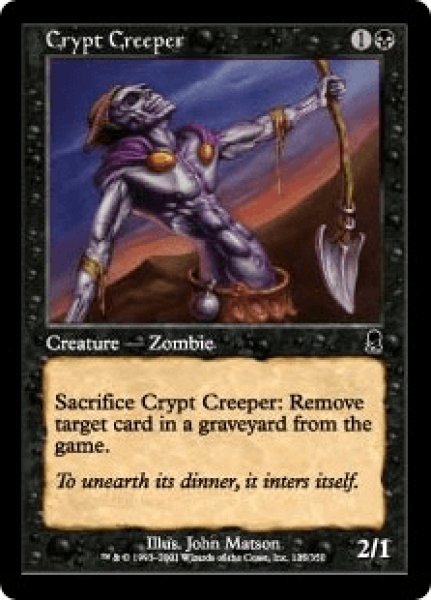 画像1: 墓所を歩くもの/Crypt Creeper (ODY)《Foil》 (1)