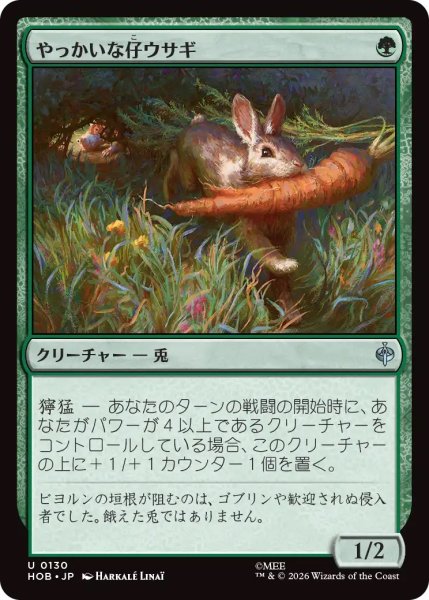 画像1: やっかいな仔ウサギ/Nasty Little Rabbit (HOB) (1)