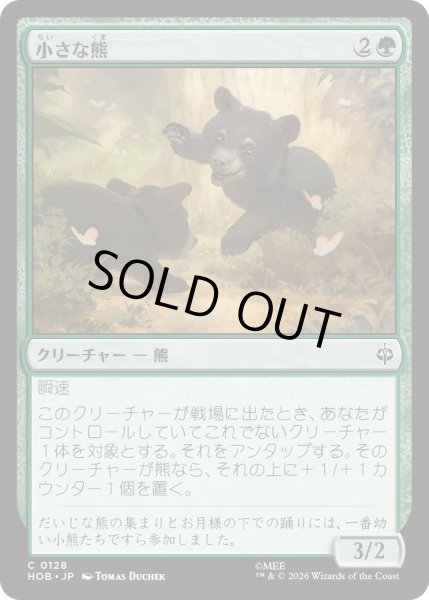 画像1: 小さな熊/Little Bear (HOB) (1)