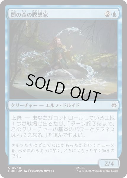 画像1: 闇の森の瞑想家/Mirkwood Meditator (HOB) (1)