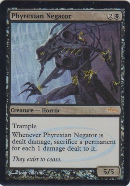 画像1: ファイレクシアの抹殺者/Phyrexian Negator 【PLD】 (Judge)《Foil》【SUMMER SALE】 (1)