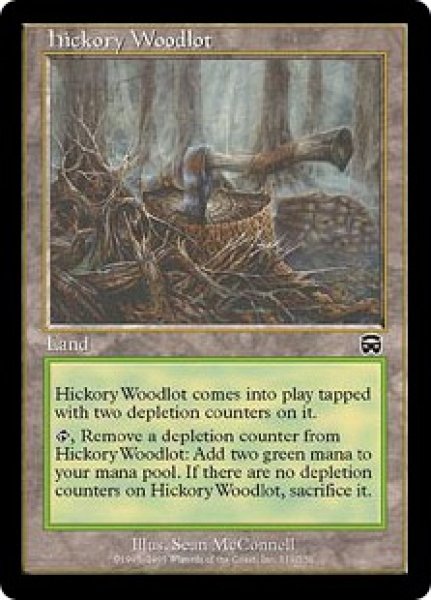画像1: ヒッコリーの植林地/Hickory Woodlot 【英語・HPLD】 (MMQ)《Foil》【SUMMER SALE】 (1)