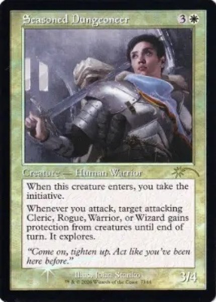 画像1: 練達の地下探検家/Seasoned Dungeoneer 【No.7144】 (SLD)《Foil》 (1)