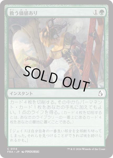 画像1: 救う価値あり/Something Worth Saving (FRA) (1)