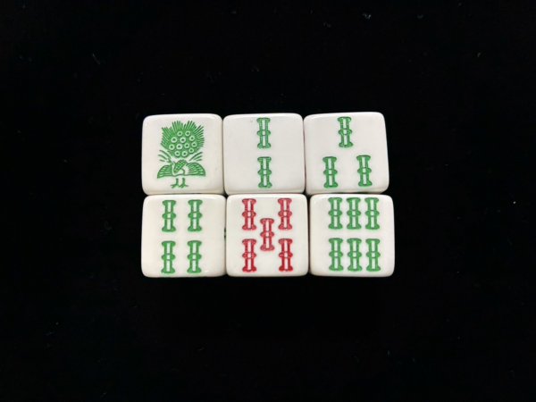 画像1: 麻雀・ダイス（一個） 【ソーズ・登録No.1】 【AUTUMN SALE】 (1)