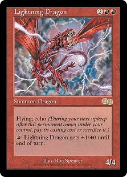 画像1: 稲妻のドラゴン/Lightning Dragon (USG) (1)