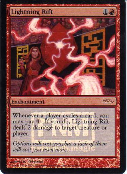 画像1: 稲妻の裂け目/Lightning Rift (FNM) (1)