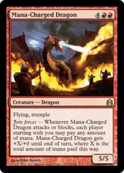 画像1: マナ蓄積のドラゴン/Mana-Charged Dragon (CMD) (1)