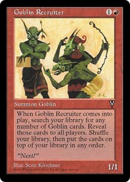 画像1: ゴブリン徴募兵/Goblin Recruiter (VIS) (1)