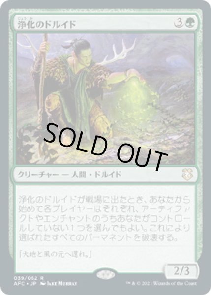 画像1: 浄化のドルイド/Druid of Purification (AFC) (1)