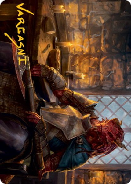 画像1: 【イラストコレクション：箔押し】疲れ切った売剣/Jaded Sell-Sword (AFR)【47/81】 (1)