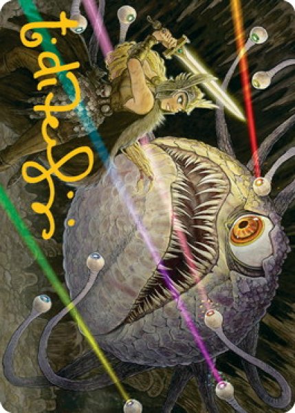 画像1: 【イラストコレクション：箔無し】目玉の暴君の住処/Hive of the Eye Tyrant (AFR)【53/81】 (1)