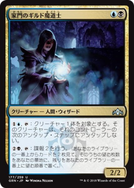 画像1: 家門のギルド魔道士/House Guildmage (GRN)《Foil》 (1)