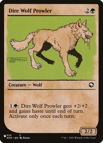 画像1: うろつくダイア・ウルフ/Dire Wolf Prowler (LST) (1)