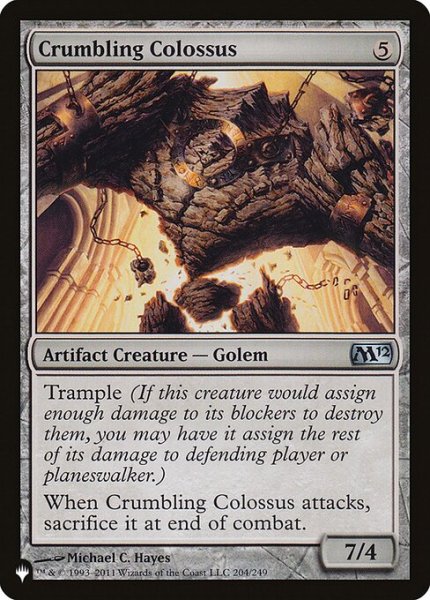 画像1: 崩れゆく巨像/Crumbling Colossus (LST) (1)