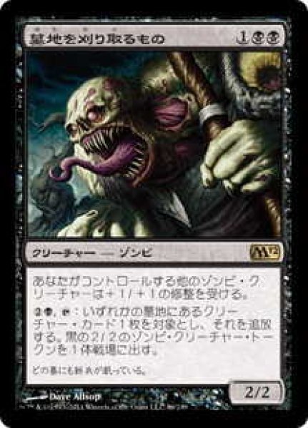 画像1: 墓地を刈り取るもの/Cemetery Reaper (M12)《Foil》 (1)